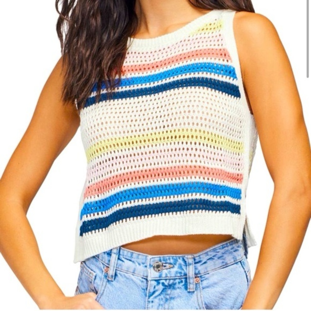 NWT WILDFOX Francie Sweater Tank Size S